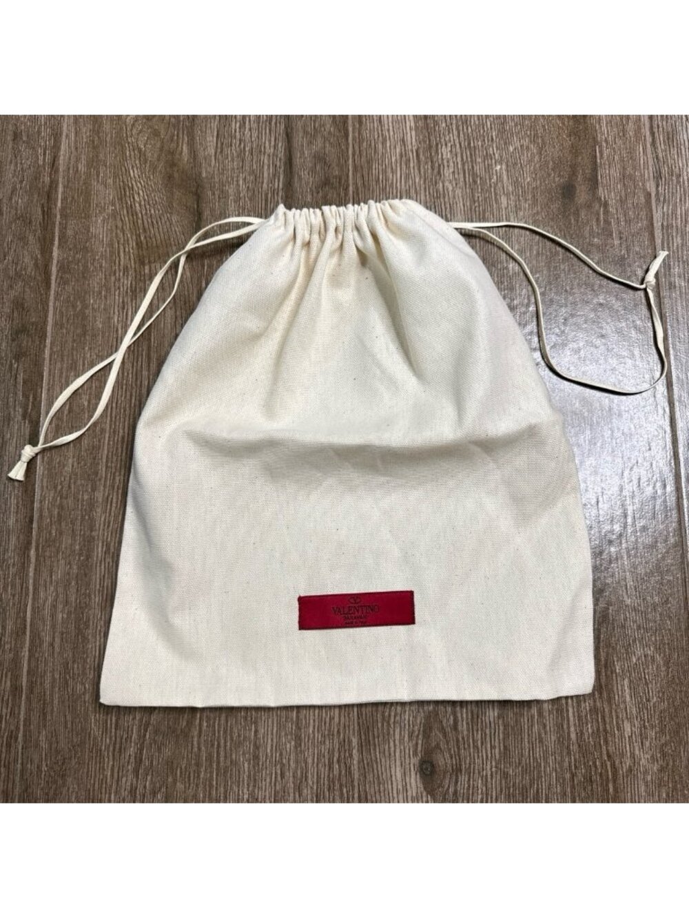 Valentino Drawstring Shoe Dust Bag Storage Bag